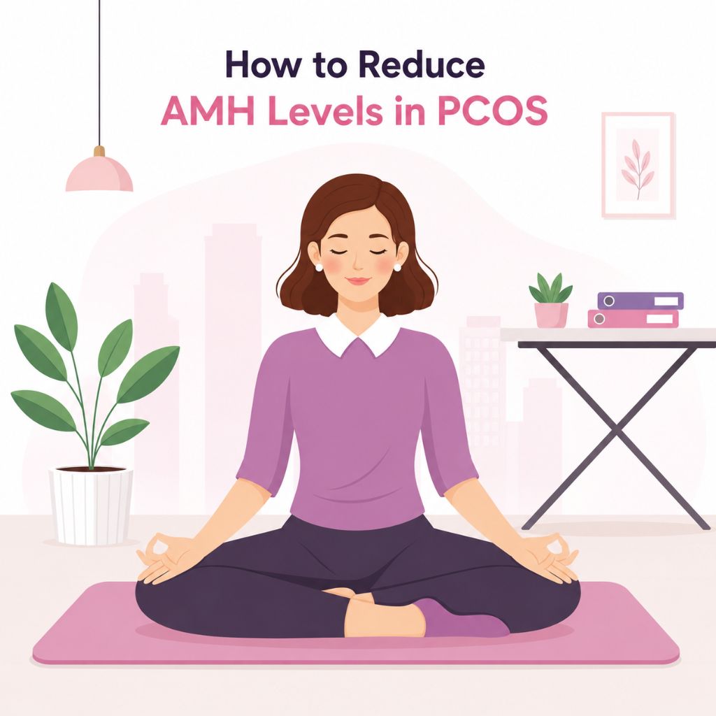 how to reduce Amh levels in pcos