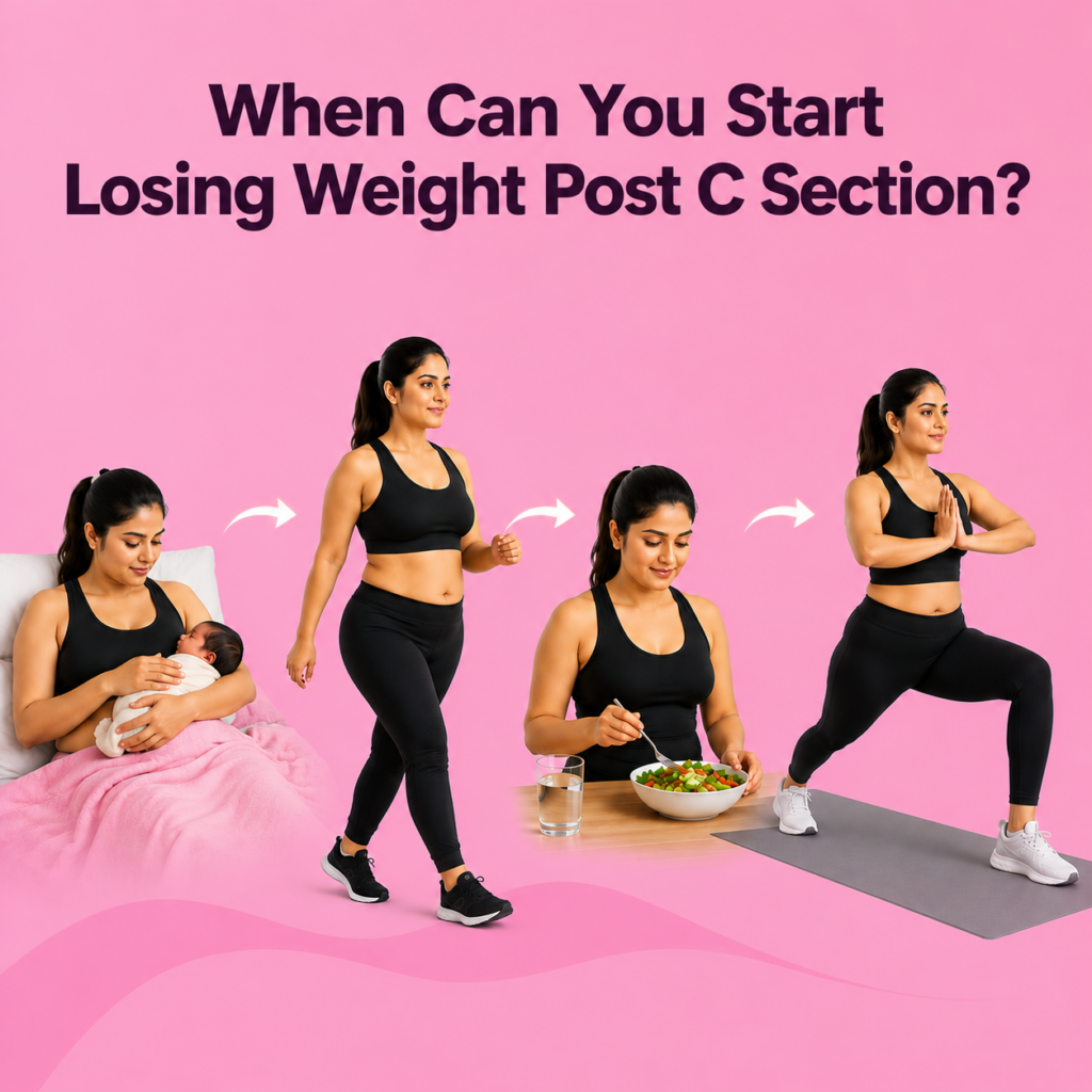 When Can You Start Losing Weight Post C Section?