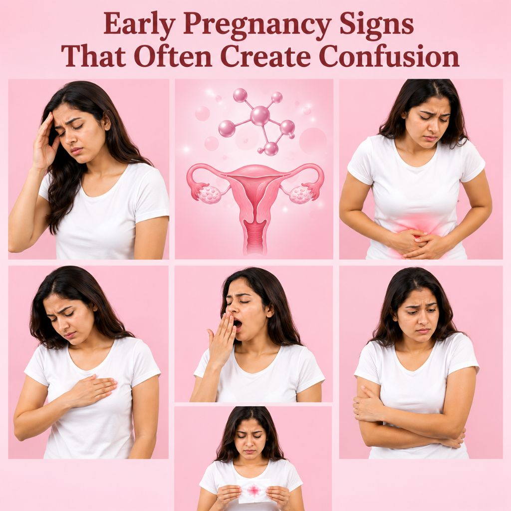Early Pregnancy Signs That Often Create Confusion